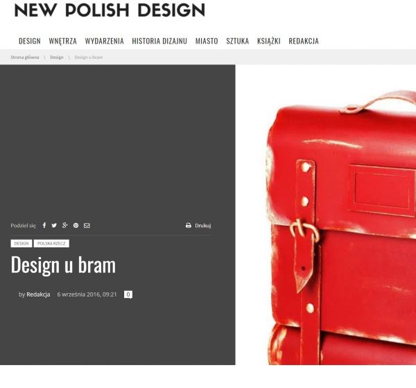 New Polish Design - tak piszą o nas :)